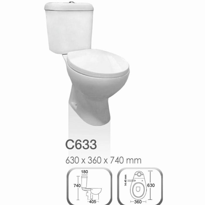 Gambar Kloset / Closed Duduk Oulu 433 - Medan dari HomzKitz undefined Tokopedia