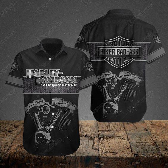 Gambar BAJU KEMEJA PRIA DEWASA CUSTOM DESIGN HARLEY DAVIDSON FULL PRINT 18 - B3, 3XL dari SerbaCustom Printing undefined Tokopedia