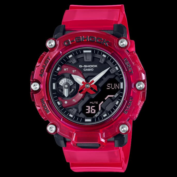 Jam Tangan Casio Gshock Pria Ga-2200skl-4a Original Ga 2200