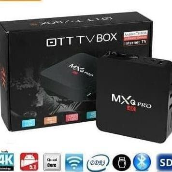 Android Tv Box Mxq-pro 4k Smart Tv Box Garansi Media Player