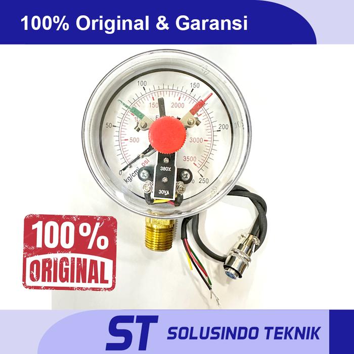 Jual pressure gauge contact switch installment model PIN - Jakarta ...