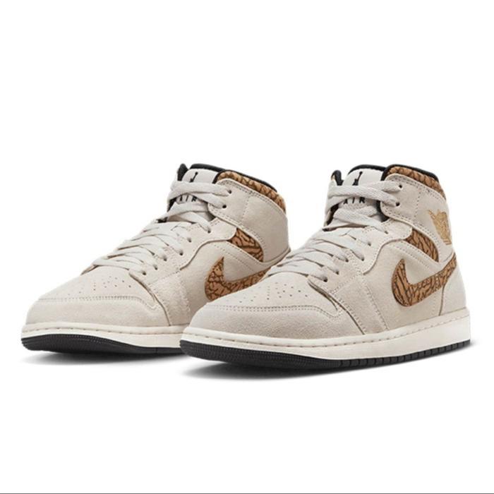 Nike Air Jordan Mid Se Mens Basketball Shoes Orewood Brown Size 425