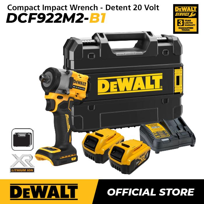 Gambar Dewalt Compact Impact Wrench / Kunci Impact Baterai 18/20 V DCF922M2 - DCF922M2 Only dari Dewalt ID undefined Tokopedia
