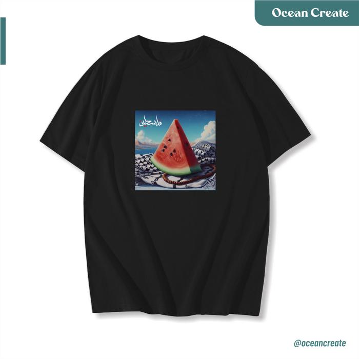 Gambar Kaos Palestina Semangka Gaza - 30s - Prayer Mat, S dari ocean create undefined Tokopedia