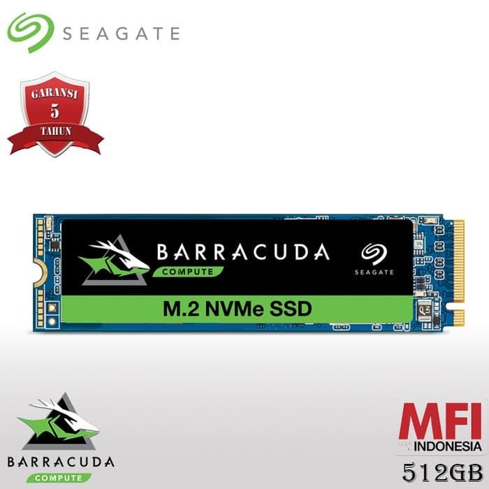 Jual Seagate 512GB Barracuda SSD 510 2280 NVMe Kota Bekasi