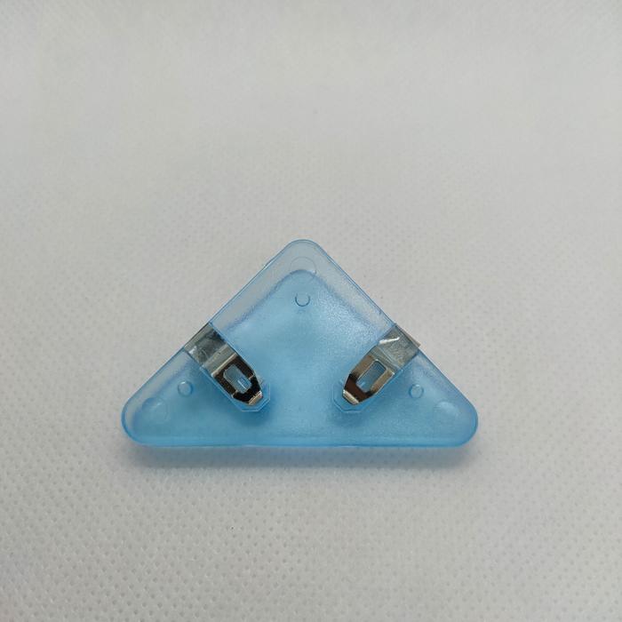 Gambar 1Pc Triangle Folder Note Holder Corner Holder Student Stationery - Biru Transparan dari BayLuNa undefined Tokopedia