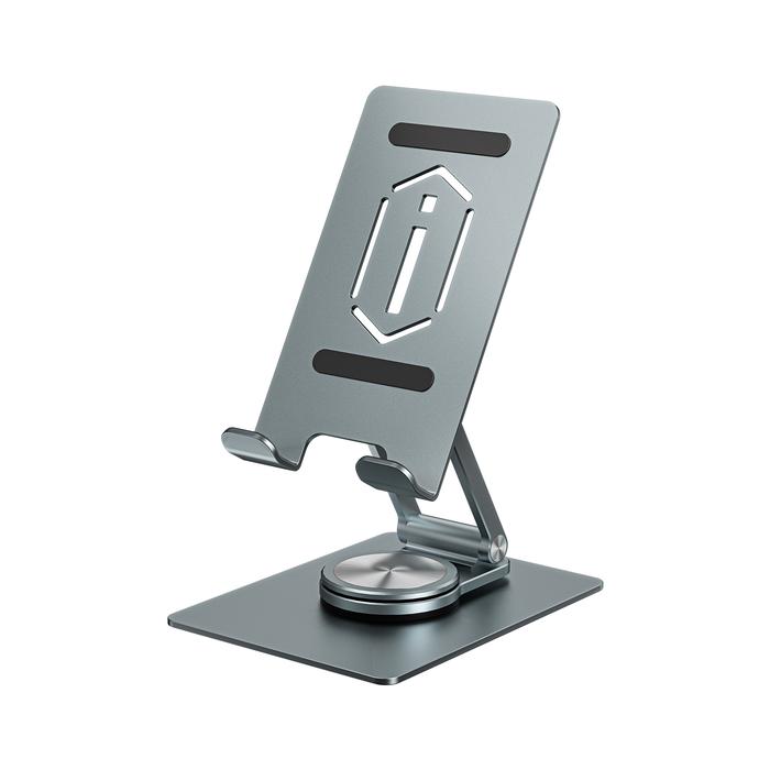 Gambar Phone Stand WiWU ZM106/107 Desktop Rotation Mobile Phone iPad Holder - ZM106 - Grey dari WiWU Official undefined Tokopedia
