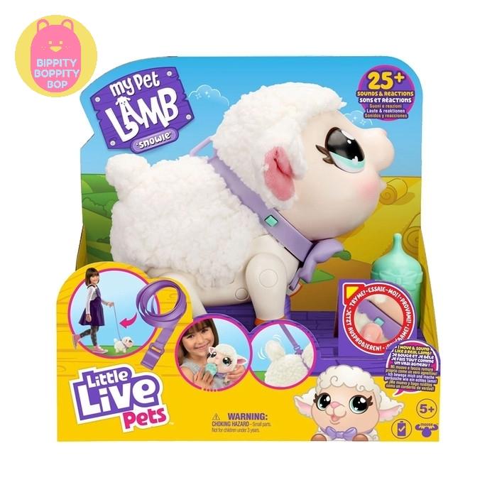 Gambar Little Live Pets My Pet Lamb Snowie Interactive Plush Toy dari Bippity Bop undefined Tokopedia