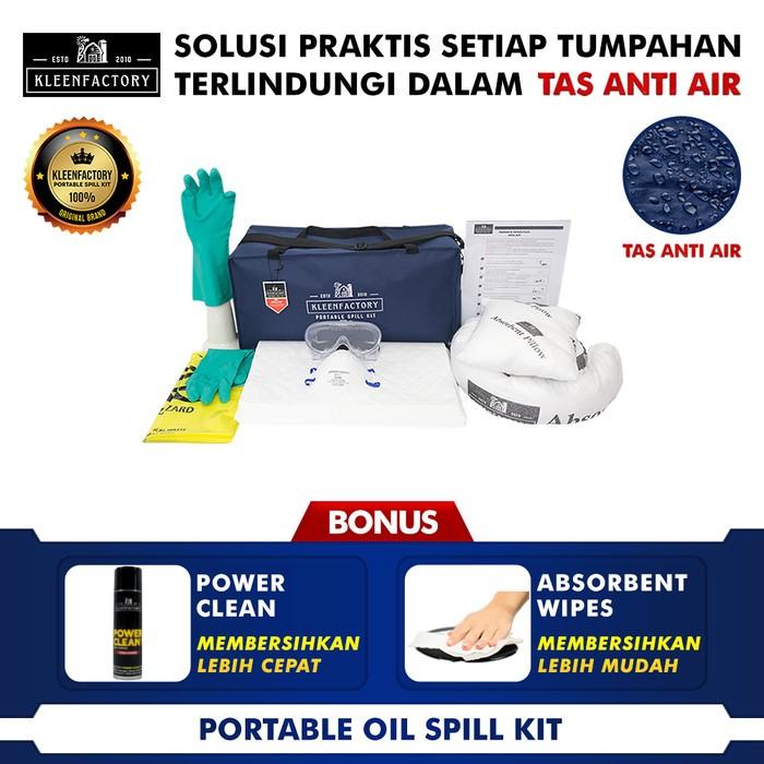 Gambar KLEENFACTORY Oil Spill Kit 20 Liter With Bag Oil Spill Kit Tas 20 Lite dari ONEBIZ.id undefined Tokopedia