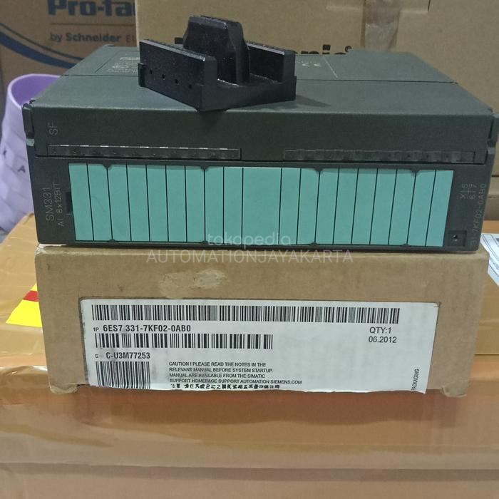 Module D'entrée Analogique Siemens 6ES7331-7KF02-0AB0 - Neuf Et Scellé, Pour Automates S7-300