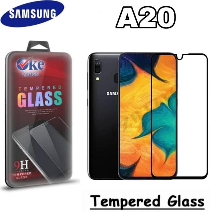 Anti Gores Kaca Tempered Glass Samsung A20 EVO SAMSUNG Tempered