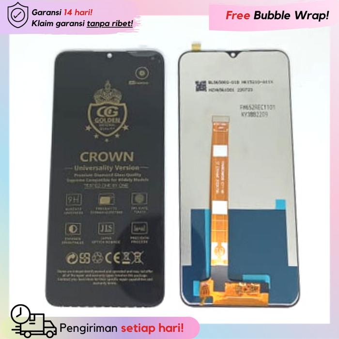 Gambar LCD + Touchscreen Oppo Realme C11 / C12 / C15 Ori Full Set - Hitam - Golden Crown dari RumahSparepart_ undefined Tokopedia