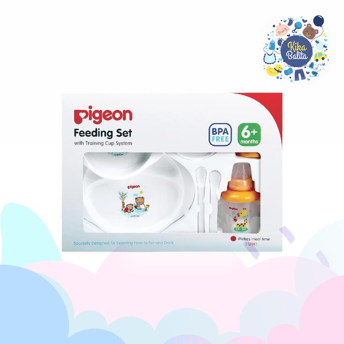 Gambar AQ0721 Pigeon Feeding Set With Training Cup Paket Perlengkapan Makan dari kikabintaro undefined Tokopedia