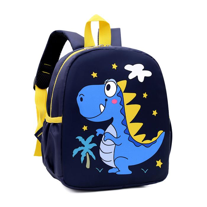 Gambar Tas ransel anak dino biru rk dan paud lucu dari toko humer undefined Tokopedia