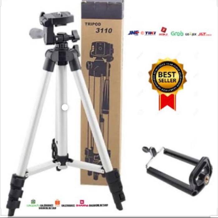 Jual Tripod 3110 untuk handphone, kamera DSLR/ kamera Digital