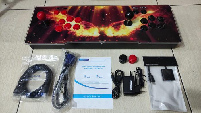 Promo PANDORA 19S Arcade Games Stick 3D Game Box Video Game Classic ...