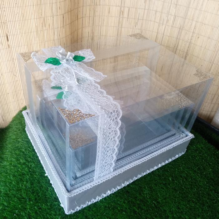 Gambar KOTAK BOX TEMPAT SESERAHAN HANTARAN PENGANTIN ISI 5 - MIKA TERPASANG dari Tenonenonet undefined Tokopedia