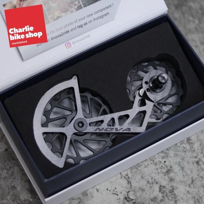 Gambar EL PULLEY NOVA RIDE 2ND GEN OSPW SHIMANO R8000-R9150 CERAMIC 14-17T - Gold dari Adiwidya Catur Official undefined 5 Tokopedia