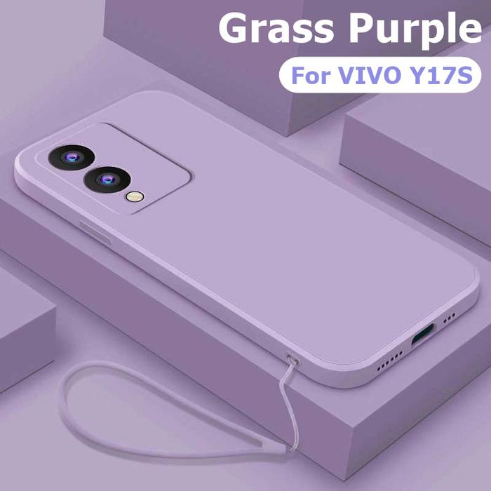 Gambar CASE VIVO Y17S BABY SKIN FREE TALI MICROFIBER SILICONE COVER - Ungu dari KORI ACCESSORIES undefined Tokopedia