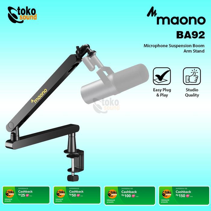 Maono BA92 - Microphone Arm for Tabletop Mount