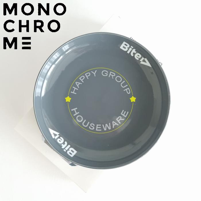 Gambar HOMECO 1pcs Dinner Plate Monochrome Collection 8inch Piring Makan 20cm - Monochorme Abu dari HappyCool Houseware undefined Tokopedia