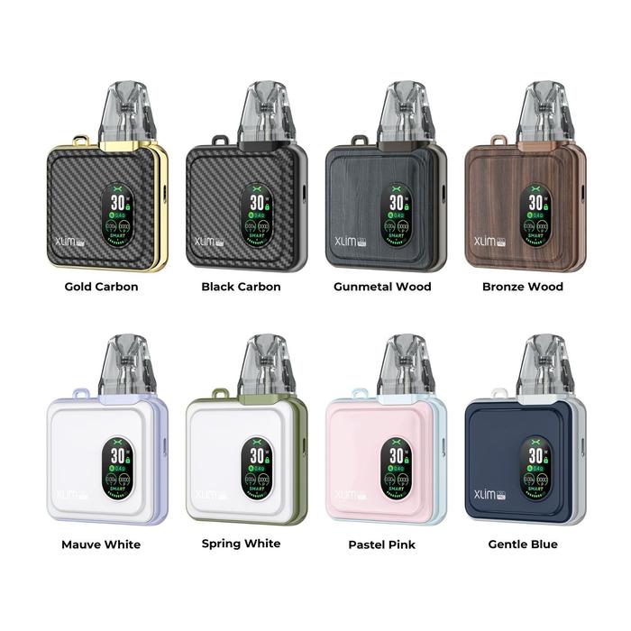 Gambar Oxva Xlim SQ Pro 30W 1200mAh Pod Kit 100% Authentic by Oxva / SQ Pro - GOLD CARBON dari JakartaVapers undefined Tokopedia