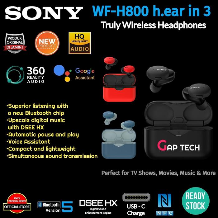 Promo Sony WF H800 WF H 800 WF-H800 IN True Wireless