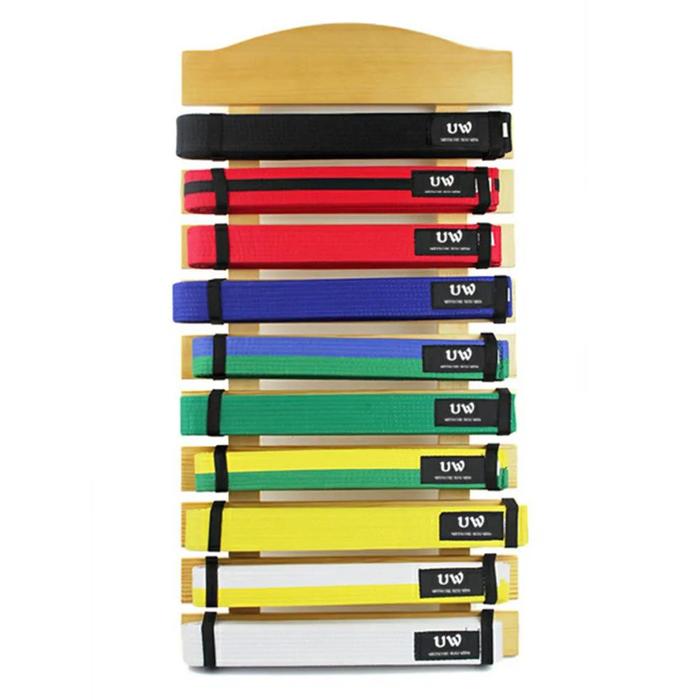 Gambar INS Karate Belt Display Holds 8 Martial Arts Belts Taekwondo Belt W dari Authentic Sport&#39;s undefined Tokopedia
