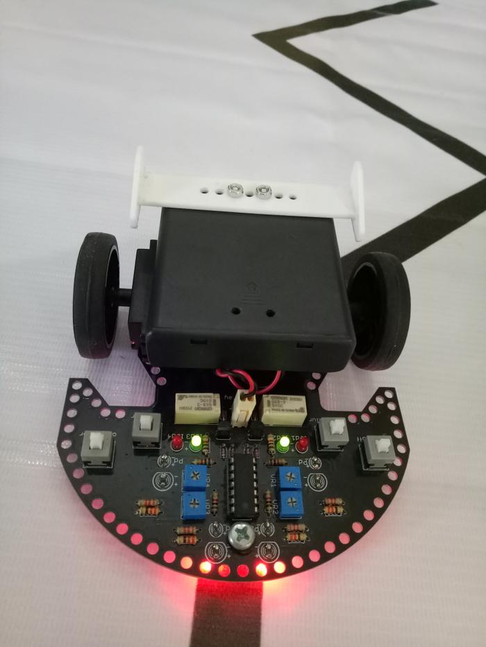 Jual Robot line follower retail analog basic