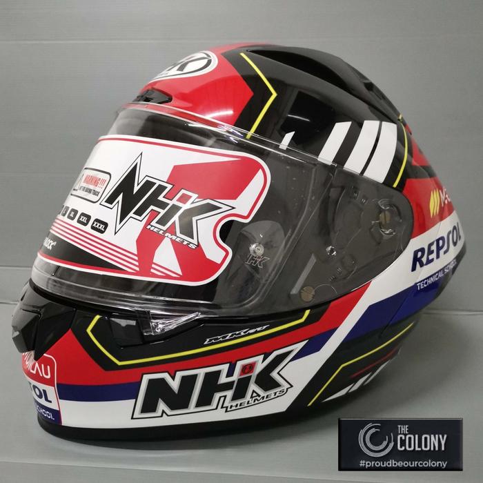 Gambar HELM NHK GP R TECH STREET SERIES GP EDITION GP-R - MONLAU BK , M dari Thecolonys undefined Tokopedia