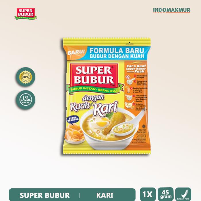 Gambar Super Bubur - Bubur Instant - Kari dari INDOMAKMUR. undefined Tokopedia