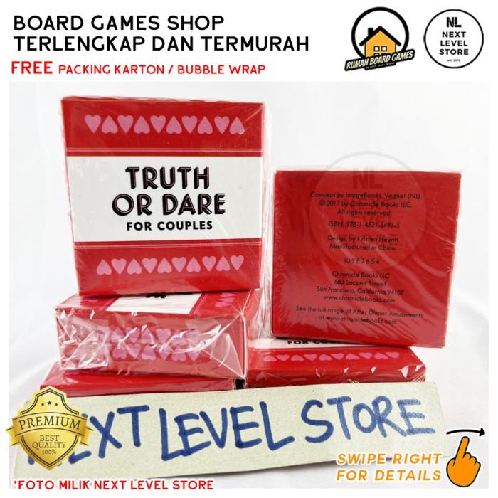 Gambar Truth or Dare Couple Mini Edition Board Game Card Games Pasangan Kartu dari Next Level Store undefined Tokopedia