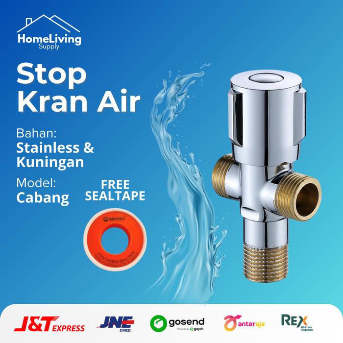 Gambar PROMO Kran keran handshower/stop keran shower/kran toilet closet duduk - Cabang dari HOMELIVING SUPPLY undefined Tokopedia