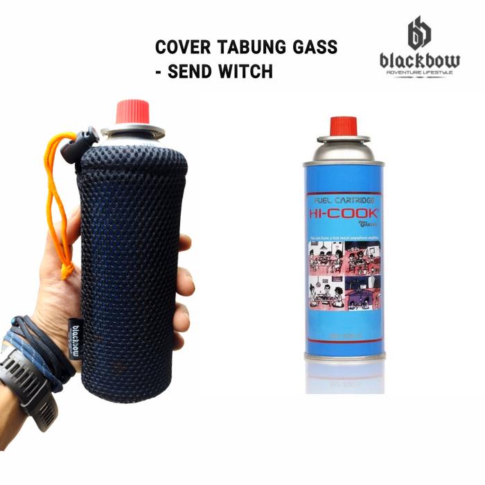 Gambar COVER SENWITCH  POUCH / SARUNG TABUNG GAS CAMPING HICOOK PREMIUM dari blackbow_store undefined Tokopedia