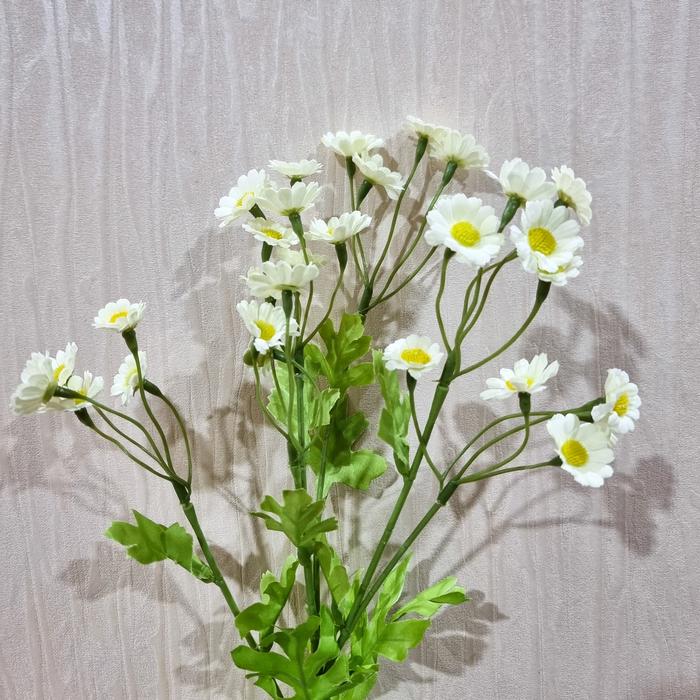 Gambar Bunga Daisy Artificial Tangkai Panjang - Putih dari Rumah Bunga Dekor undefined Tokopedia