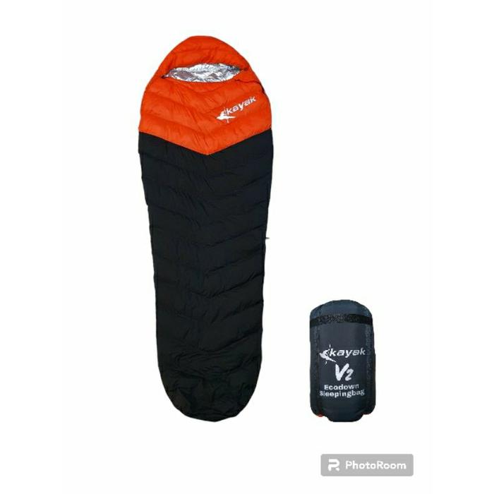 Gambar Sleeping Bag Kayak Ecodown - V2 dari Kayak Outdoor undefined Tokopedia