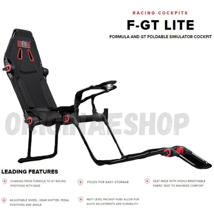 Gambar Next level Racing F-GT Lite Foldable Cockpit Simulator dari Originae Shop undefined Tokopedia