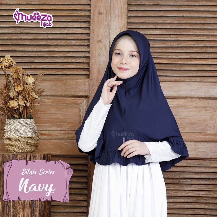 Gambar Grosir Jilbab Anak 5-10 Tahun Mueeza Hijab Model Bilqis M Rempel - Navy dari MueezaVaniaMuthi undefined Tokopedia