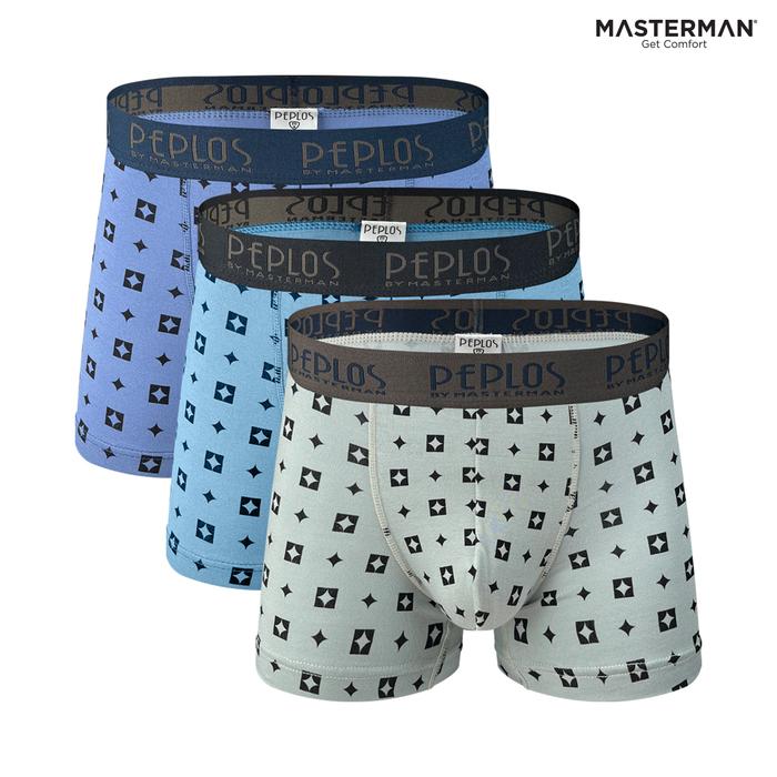 Gambar BOXER PEPLOS 3 PCS ) dari masterman.id undefined Tokopedia