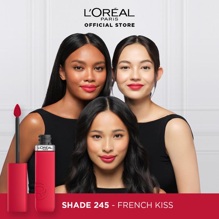 Gambar L'Oreal Paris Infallible Matte Resistance Lipstick - 245 FRENCH KISS dari L'Oreal Paris ID undefined Tokopedia
