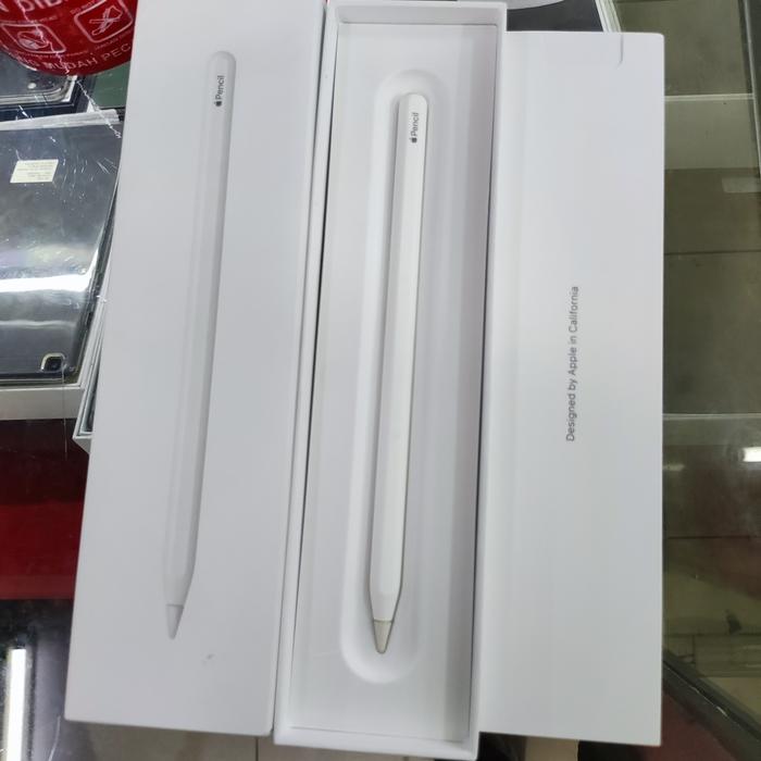 Gambar Apple Pencil Gen 2 Second Original Mulus Fullset Original - Putih dari Agungbarokah undefined Tokopedia