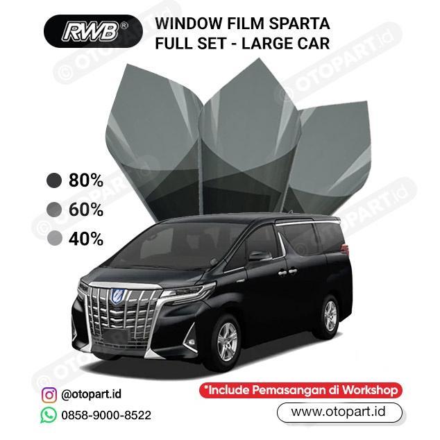 Gambar // Kaca Film Mobil Sparta Paket Full Set RWB + Jasa Pasang // - Large dari Cahyas2m undefined Tokopedia