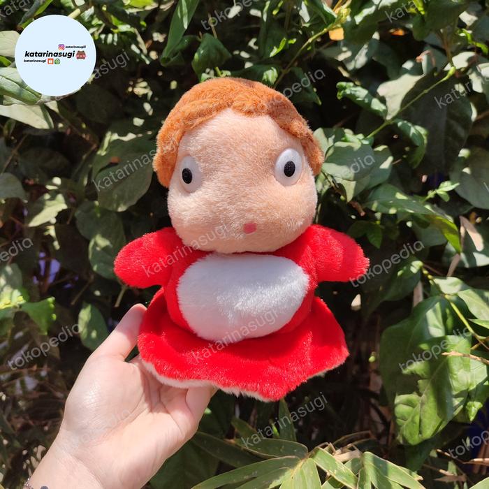 Gambar SUN ARROW Boneka Ponyo Bulu STUDIO GHIBLI ORIGINAL dari katarinasugi undefined Tokopedia