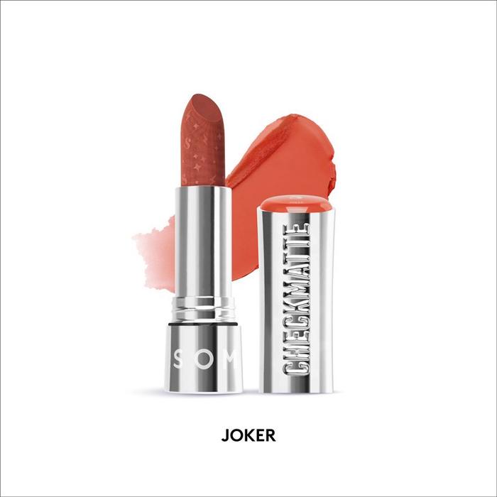Gambar [NEW LAUNCH] SOMETHINC Checkmatte Transferproof Lipstick - Joker dari Olshopcherrish undefined Tokopedia