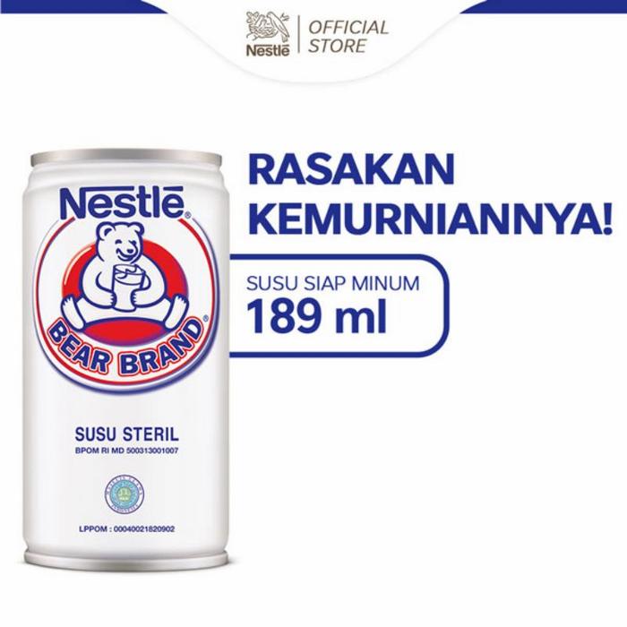Gambar Susu Bear Brand 189 ml isi 30 pcs dari Mjm Stationary undefined Tokopedia