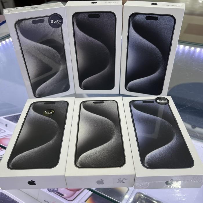 Gambar iPhone 15 Pro 256GB IBOX Resmi Nasional Digimap - Black dari IMART STORE undefined Tokopedia