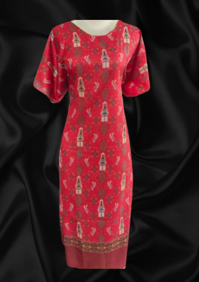 Gambar Daster Toraja Oleh-Oleh Makassar - Merah dari Passions undefined 2 Tokopedia