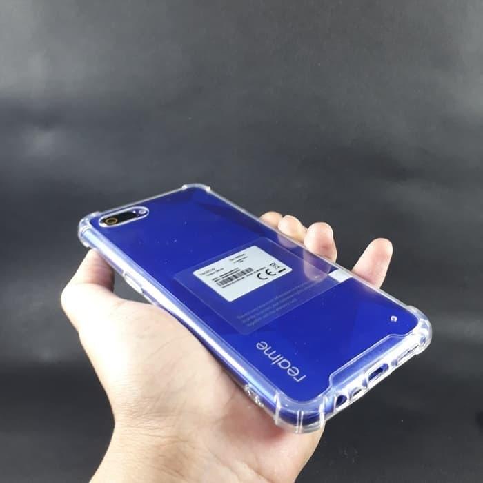 Oppo Realme Realme C2 Silicon Back Cover Arctic Blue Glass Case