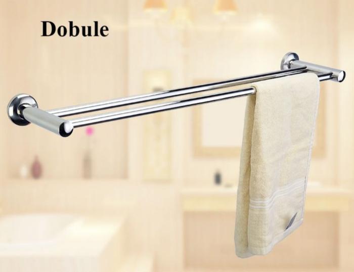 Gambar Gantungan Handuk Kamar Mandi Stainless Steel SUS 304 / RAK HANDUK WC - MJ 610 dari TB Cijerah Jaya undefined Tokopedia