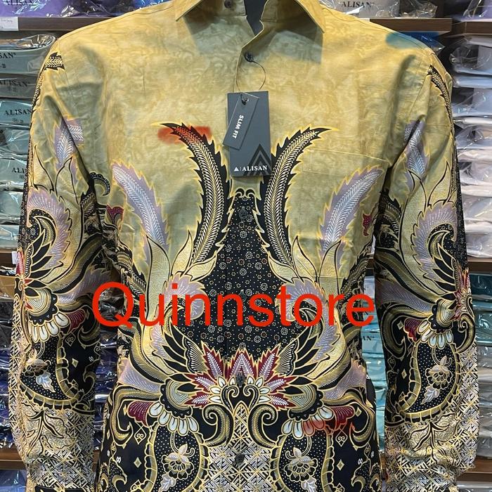 Gambar ALISAN Kemeja Batik Lengan Panjang - SLIM FIT - Cokelat, 16 dari ALISAN Quinnstore Jakarta undefined Tokopedia